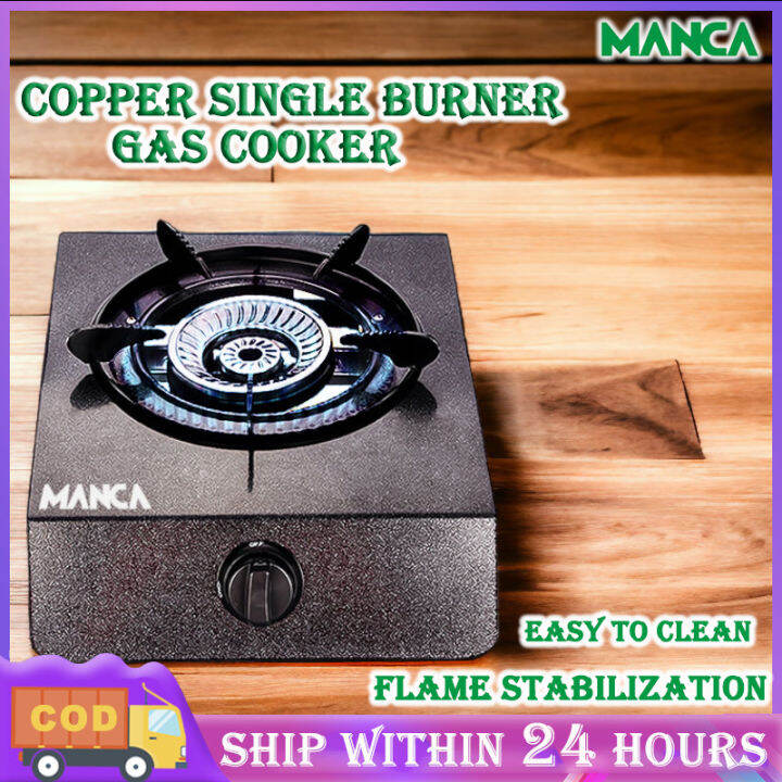 Single Burner Gas Stove Heavy Duty Electronic Ignition Gas Stove