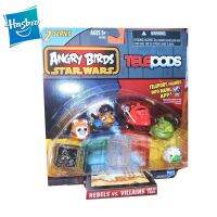 Hasbro สตาร์วอร์สแองกรี้เบิร์ด Telepods Rebel Vs. Villains หลายแพ็คโมเดลตุ๊กตาฟิกเกอร์อนิเมะเก็บเครื่องประดับของขวัญตัวตุ๊กตาแอคชั่น