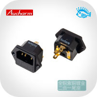 INLET iec AUCHARM Audio Grade  แบบใส่ฟิวส์