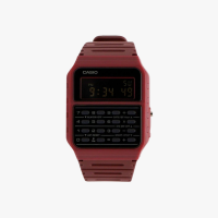 Casio นาฬิกาข้อมือ [ประกันร้าน] CASIO นาฬิกาข้อมือ รุ่น Data Bank Youth Red รุ่น CA-53WF-4BDF-S