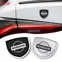 Modification upgrading 2pcs Car 3D Personalized Metal Emblem Decoration Stickers Decals Gift for Nissan Tiida Teana Skyline X-Trail Qashqai Accessories yang