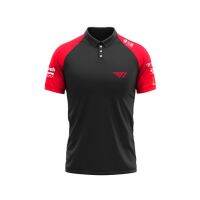 Hot Selling New E-sports Clothing League Of Legends Fans T1 Team Formal Dress Street Dress T-shirt Black POLO Short Sleeves