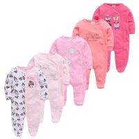 5pcs Baby Pyjamas Newborn Girl Boy Pijamas bebe fille Cotton Breathable Soft ropa bebe Newborn Sleepers Baby Pjiamas