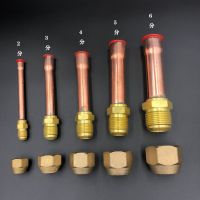 1/4" 3/8" 1/2" 3/4" Flare Connector 45 Degree SAE With Copper Tube Brass Pipe Fitting Adapeter For Air conditioner Pipe Fittings Accessories