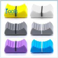 TOOLS 421STORE 10PCS ของใช้ในครัวเรือน ตัวเลื่อน ฝาครอบปุ่มสวิทช์ สไลด์ตรง ฝากด-ดึง ฝาครอบโพเทนชิออมิเตอร์ ฝาปิดปุ่มปรับระดับเสียง เครื่องหรี่ผสม