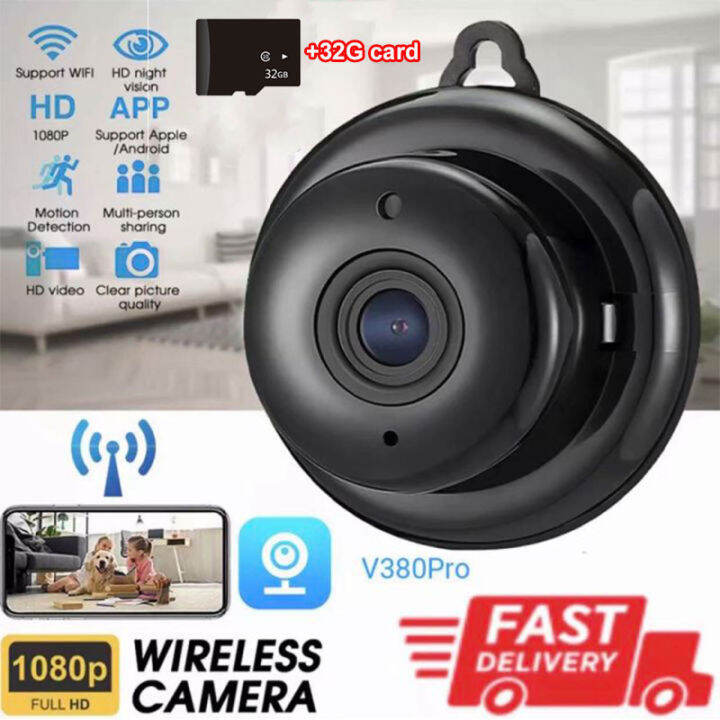 Original v380 pro cctv camera with voice connect to cellphone cctv wifi