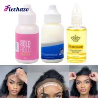 【Taiyong Electric】FLECHAZO วิกผมกาวกันน้ำลูกไม้ด้านหน้าวิกผมกาวที่แข็งแกร่งถือ Toupee เทปผมพันธะกาวกาวสำหรับเปลี่ยนผม