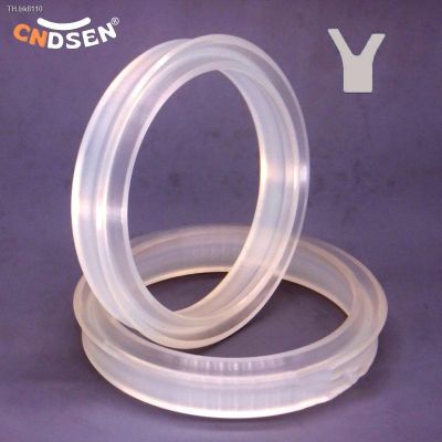 ⊙ Hydraulic Cylinder Oil Seal Dust-proof YXD/U/ODU Transparent Polyurethane Sealing Ring For Piston Hole Height 8/10/14/18/24mm