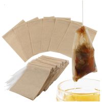 100Pcs Teabags Biodegradable Paper Drawstring Eco-Friendly Wood Pulp Filter for Loose