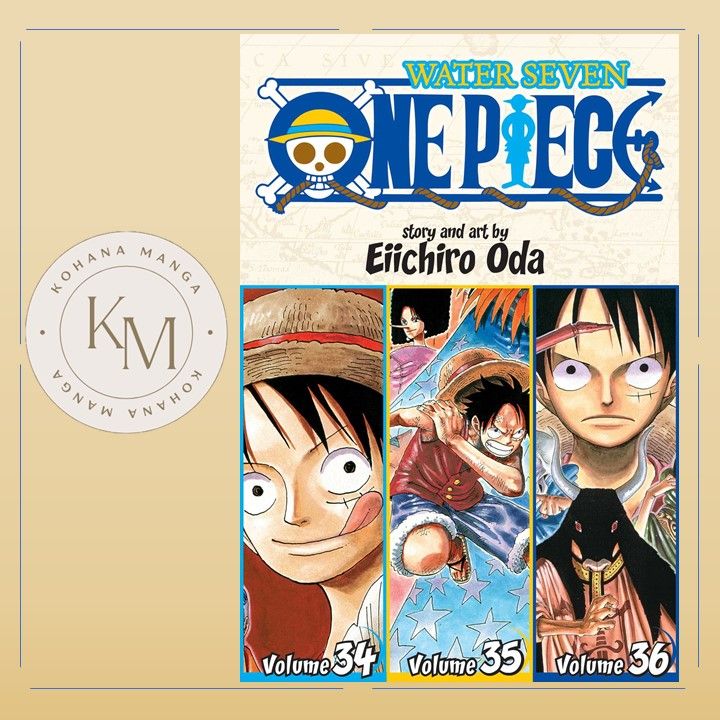 One Piece Omnibus Manga (12) 34-35-36 (English) | Lazada Ph