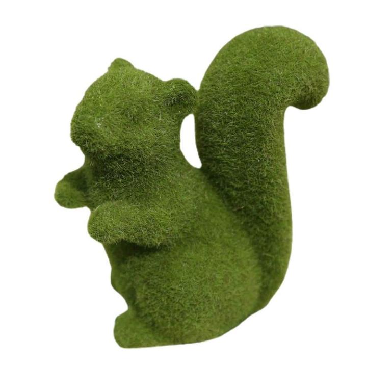 garden-squirrel-statue-artificial-turf-grass-squirrel-faux-green-moss-covered-resin-squirrel-decor-hand-painted-sculpture-for-patio-lawn-garden-and-indoor-living-spaces-sensible