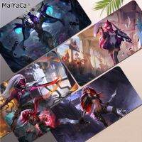 League of Legends Katarina ปรับแต่งสกินเกมเมอร์ความเร็วเมาส์แผ่นรองเมาส์สำหรับแป้นพิมพ์ขนาดแผ่นรองเมาส์สำหรับแฟนหนุ่มของขวัญ