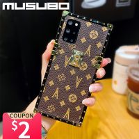 Musubo Luxury Fundas For Samsung Galaxy A03S F52 A52 A42 A32 5G A02 71 Case Leather Cover For Galaxi S21 Ultra S20 Note 20 Coque