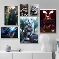 Popular Anime Movie Evil Boss Sexual Performing Arts Canvas Painting Poster Wall Art Picture Home Bedroom Decoration