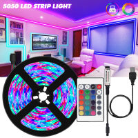 1M-5M RGB LED Strip Light USB Blue Tooth Led Lighting Tape 5050 Flexible Background Light Backlight Party Decor Light String