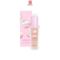 รองพื้น เนื้อลิควิด บางเบา ไม่ตกร่อง ติดทน SIVANNA COLORS PEACH SKIN MOISTUORIZING FOUNDATION (HF5097)