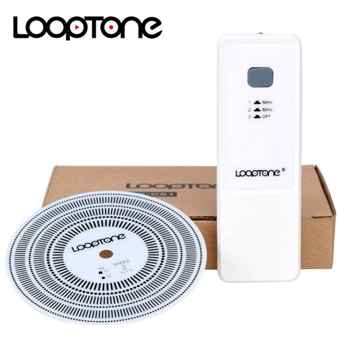 LoopTone Profesional LP Vinyl Phono Speed Test Disk, LP Vinyl