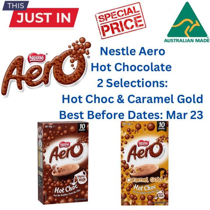 Nestle Aero Hot Choc 10-Sachet Box (2 Selections) | Lazada.co.th
