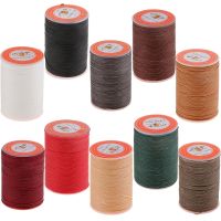 【YD】 93 Yards 0.65mm Sewing Waxed Thread Hand Stitching Cord for Leather craft Handbags Wallets Tents Backpacks