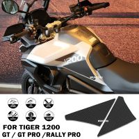 คติก✁สำหรับ Tiger 1200 GT Accessories แท้งค์กริ๊ปสำหรับ Tiger 1200 GT /Gt Pro/ แรลลี่โปร2022แผ่นถังน้ำมันแผ่นกันกระแทกที่ยึดเข่า