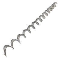 2pcs drillfualblade Auger เจาะ Auger Blade Powe เครื่องมือ digger อุปกรณ์เสริม Auger เจาะ fence