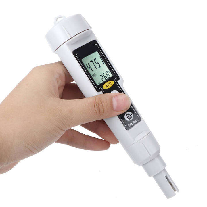 เครื่องวัดอุณหภูมิความเค็ม-salinity-tester-digital-salinity-meter-marine