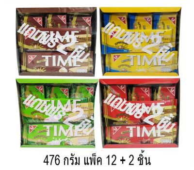 ขนมเวเฟอร์ ตราไทม์ 476 กรัม แพ็ค 12