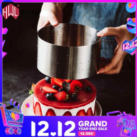 （Home with love) Stainless Steel Mousse Mould 4 5 6 7 8 9 10 Inch Cake Tools Mutfak Malzemeleri Ring Round Fondant Molds Baking Dessert Stand