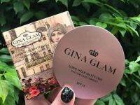 (2ikidsbeautie) G40 แป้งพัฟ จีน่าแกลม Gina Glam Long Wear Matte Stay Two Way Cake Compact  แป้งพัฟทาหน้า เนื้อเนียน บางเบา ติดทนนาน 11g.