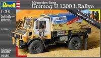 พลาสติก โมเดล ประกอบ REVELL สเกล1/24 Mercedes-Benz Unimog U 1300 L Rallye Limited Edition