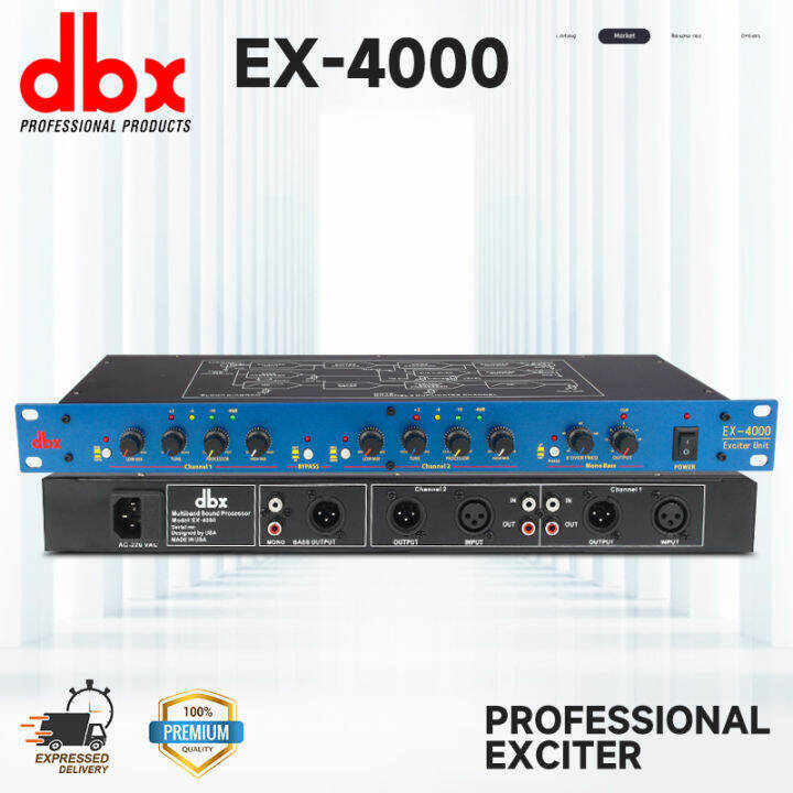 DBX EX4000 EX3000 professional vocal midfrequency exciter Audio
