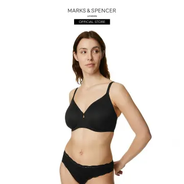 Buy Marks & Spencer Flexifit Wired Minimiser Bra - White online