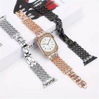 ☂ Gorgeous Band for Apple Watch 8 7 41mm 45mm Bling Alloy Strap Iwatch Se 6 40mm 44mm Luxury Alloy Bracelet 38mm 42mm Series 5 4 3