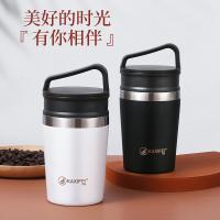 ┅△♕  Japanese-style European and coffee cups stainless steel vacuum office insulation cup portable car mini