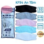 Combo 5 túi 50 cái Khẩu trang KF94 An Tâm