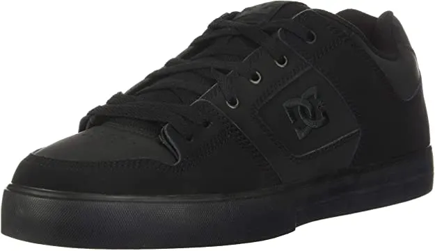 DC Men's Pure Low Top Casual Skate Shoe, black/pirate black, 12 US | Lazada  PH