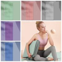 Foldable Yoga Mat Yoga Accessories Multifunctional Non-slip Fitness Cushion Elastic Tasteless Pilates Mat Skipping Rope