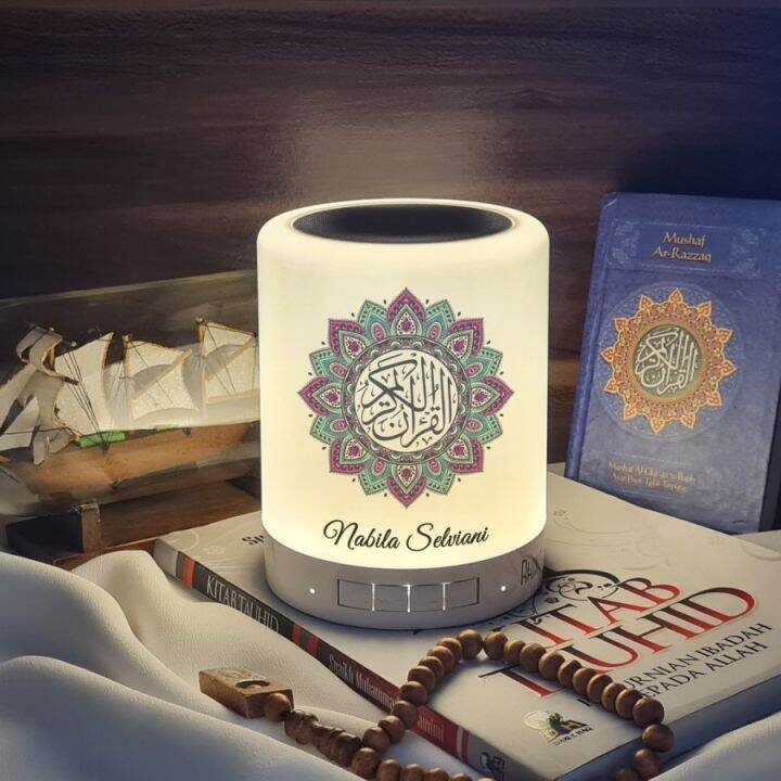 Speaker Murottal Al Quran LED Speaker Hafalan Al Qur'an MP3 Qur'an
