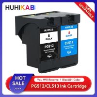 Pz27 HUHIKAB PG512 512XL CL513 Catridge ใช้ได้กับแคนนอน PG 512 CL 513ตลับหมึก Pixma MP230 MP250 MP240 MP270 MP480 IP2700ตลับหมึก S