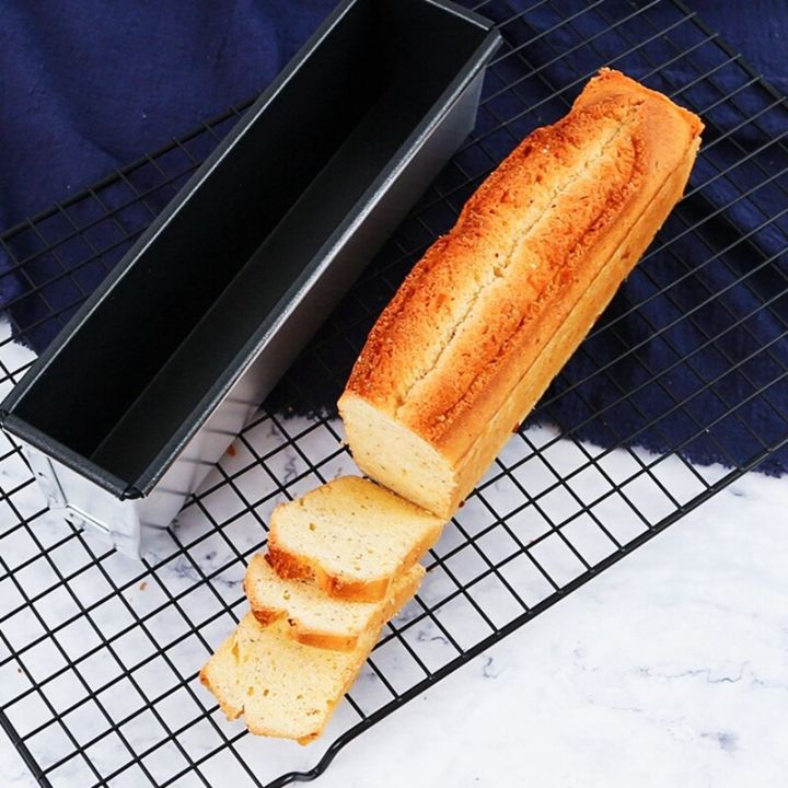 ไม่ติดสี่เหลี่ยมแม่พิมพ์ขนมปังถาดใส่ขนมปังปิ้งขนาดเล็กแม่พิมพ์อบขนมพิมพ์ทำเค้ก