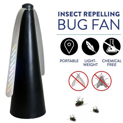 【Familiars】พัดลมไล่ยุงแมลงวันไล่ยุงกลางแจ้ง เครื่องไล่แมลงวันไฟฟ้า เครื่องไล่แมลงวันไร้สาย ใช้ได้ทั้งในร่มและกลางแจ้ง ใช้ถ่าน/USB