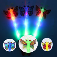 Butterfly LED Flashing Children Girls Light Up Fairy Wand Sticks Glow Birthday Gift Party Ramadan Decoration 2022