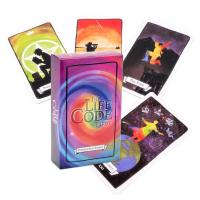 The Life Code Tarot Fate Card Game For All Skill Levels Party Tarot Card Mysterious Divination Deck Oracle Card Party Game 12*7cm 78pcs English Edition successful