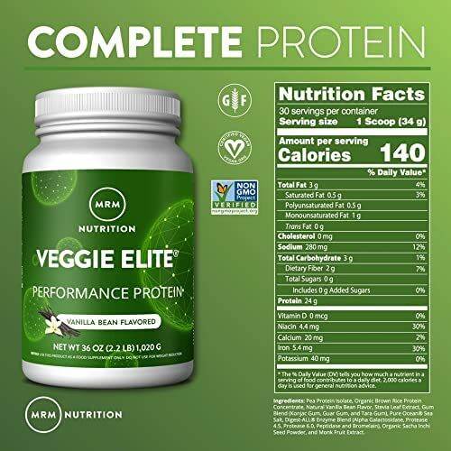 เครื่องดื่มผงโปรตีนจากพืช-mrm-nutrition-veggie-elite-performance-protein