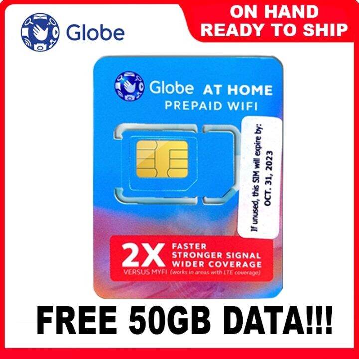 globe broadband postpaid sim only