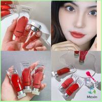 Mexin ลิปสติกเนื้อแมทกำมะหยี่ ติดทนนาน ลิปกลอส เบา ดีไซน์สวย Lip stain