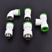 1Pc 20mm 25mm Hi-quality Metal Quick Connector PPR/PE Pipe Union Joint Garden Irrigation Water Agricultural Accessories Watering Systems  Garden Hoses