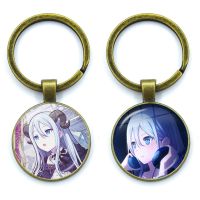 Project SEKAI Anime Yoisaki Kanade Cartoon Wonderlands×Showtime Glass Pendant Keychain Jewelry Souvenir