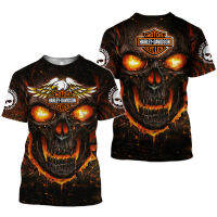 3D Harley-Davidson T SHIRT A69