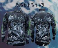 JK Thailand เสื้อตกปลา BONE FISH V2 ป้องกันรังสี UV 80% แห้งเร็ว